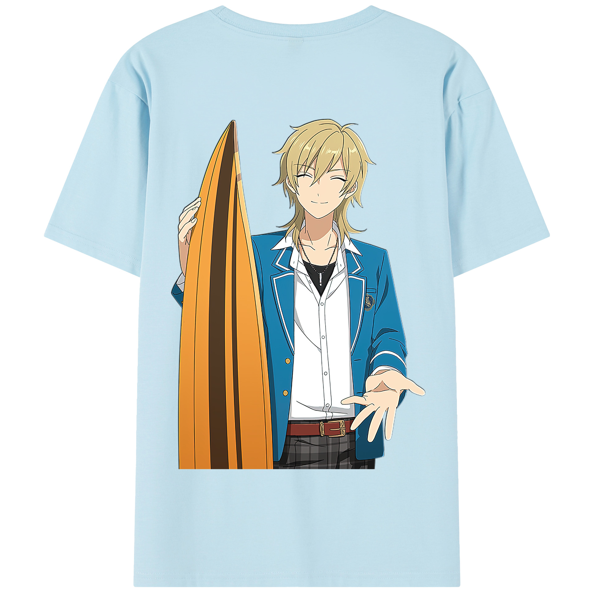 （画像用） あんさんぶるスターズ! Ensemble Stars 綿100％半袖Tシャツ（背面プリント）